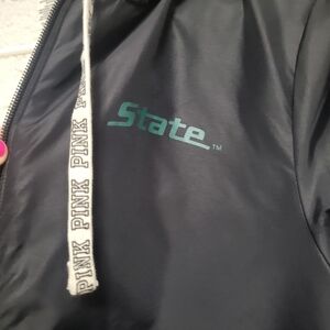 PINK- Michigan State Jacket